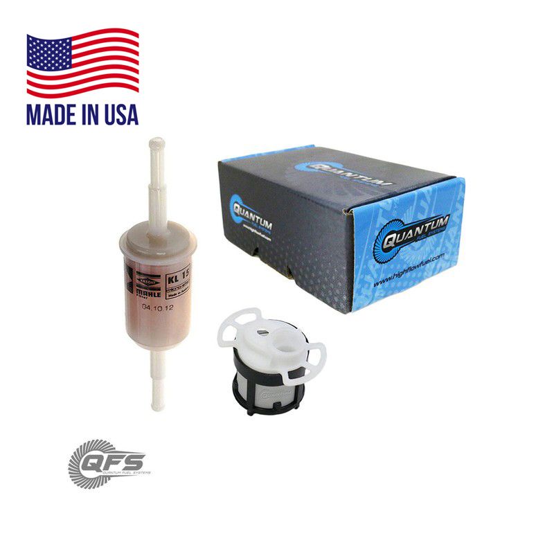 Qfs Fuel Pump Strainer Filter Kit W Genuine Mahle Filter Strainer