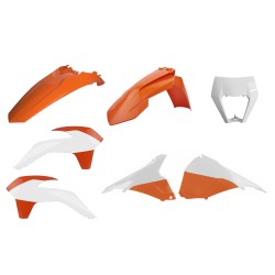 Plastic Kit Restyling Polisport KTM EXC125/200 EXC-F250/450 XC-W250/300 XCF-W 400 2014-2016