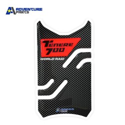 Tank Pad Adventure Parts Yamaha Tenere 700 Carbon/Red