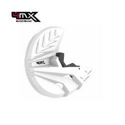 4MX Disc/ Buttom Fork Protector Yamaha YZ 125 / 250 08-23 YZF 250/ 450 08-08-22 White