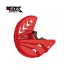 Protecção Disco Frente 4MX Honda CRF 250R CRF 450R 2015-2023 CRF 250RX 2019-2023 CRF 450RX 2017-2023 Vermelho