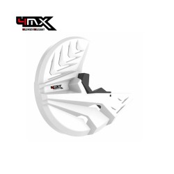 4MX Disc/ Buttom Fork Protector Husqvarna/ KTM/ Sherco/ GasGas White