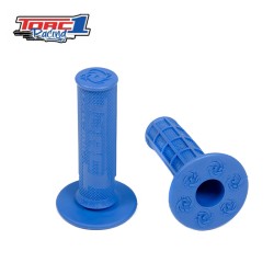 Torc1 Racing Grips Hot Lap Full Diamond MX Blue