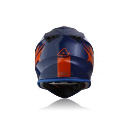 Capacete Acerbis Linear Azul/ Branco/ Laranja