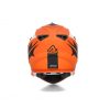 Capacete Acerbis Linear Laranja/ Branco