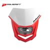 Polisport Headlight Halo White/ Red