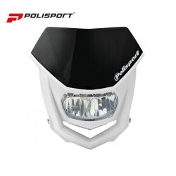 Porta Farol Halo Led Polisport Preto/ Branco