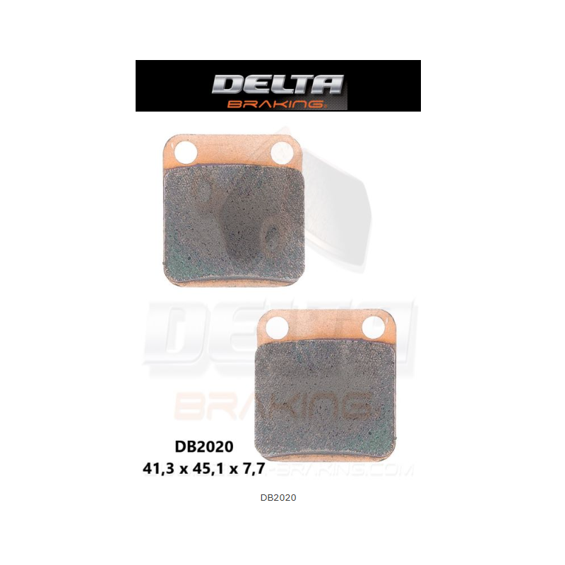 Front Brake Pads Delta Braking BANSHEE/ RAPTOR660/ WARRIOR