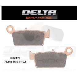 Pastilhas de Travão Trás Delta Braking CR80-500 XR250-650 KX125-500