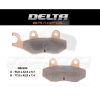 Rear Brake Pads Delta Braking CAN-AM