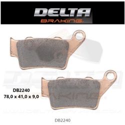 Pastilhas de Travão Trás Delta Braking XR600 KTM125-200-250-300-35