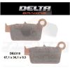 Pastilhas de Travão Trás Delta Braking YZ/WR/KXF250/450