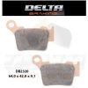 Pastilhas de Travão Trás Delta Braking  KTM SX200-250-450