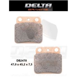 Rear Brake Pads Delta Braking LTZ400 02-13 LTR450 06-11