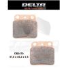 Rear Brake Pads Delta Braking LTZ400 02-13 LTR450 06-11