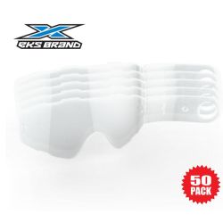 Tear-Offs EKS for Goggles EKS-S , Flat Out 50pcs