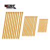 Zip Ties 4MX 30pcs Orange