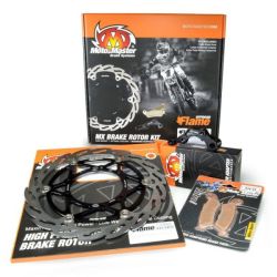 Kit Disco + Adaptador + Pastilhas Moto Master CR85/CRF150