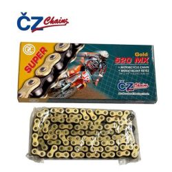 CZ Gold Chain 520 MX 116 LINKS