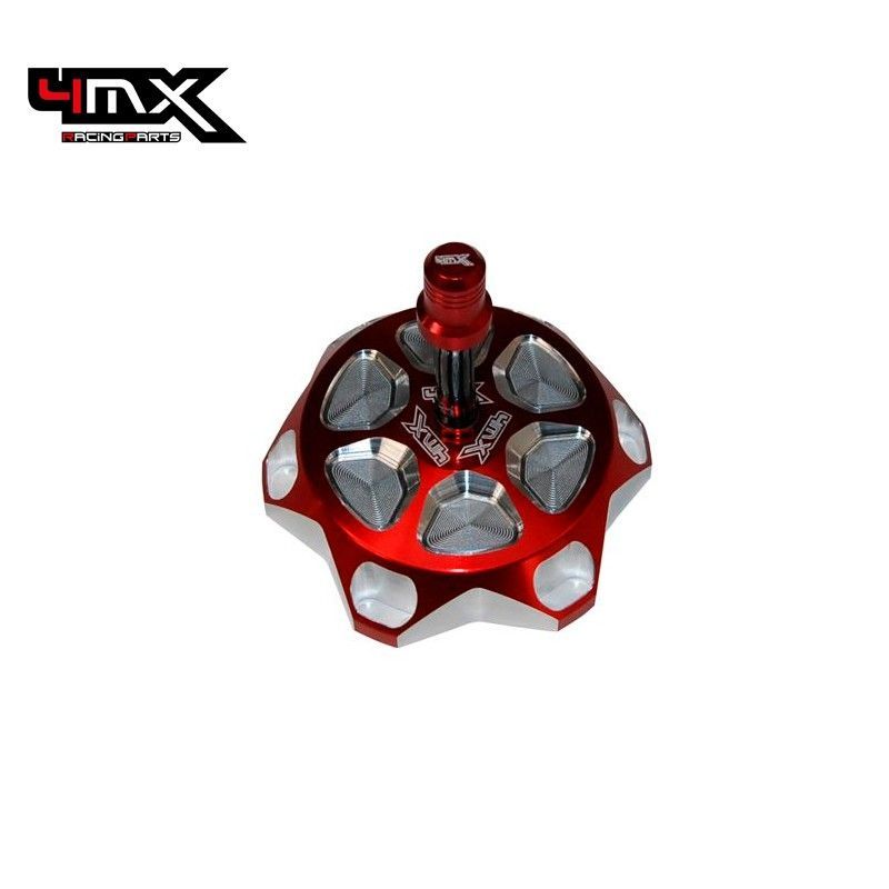 4MX Red Gas Cap CR80-250 04-07 RMZ250 04-06 RAPTOR 700