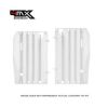 4MX White Radiator Louvers Honda CRF450R 2009-2012