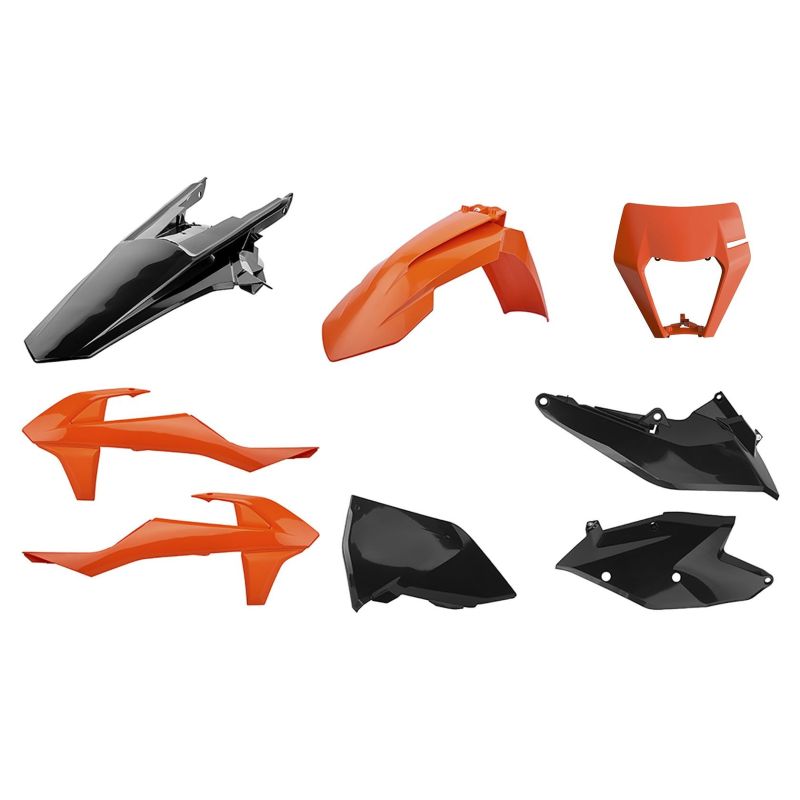 Plastic Kit Polisport KTM EXC125/200 EXC-F250/450 XC-W250/300 XCF-W 450 2017-2019