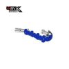 4MX Universal Armadillo Head Pipe Guard 40cm 4 Stroke Blue