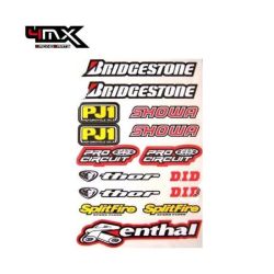 4MX Stickers A4 Bridgestone
