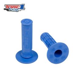 Torc1 Racing Grips Hot Lap Full Diamond MX Blue