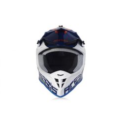 Capacete Acerbis Linear Azul/ Branco/ Laranja