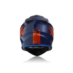 Capacete Acerbis Linear Azul/ Branco/ Laranja