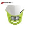 Polisport Headlight Halo Fluorescent Yellow/ White