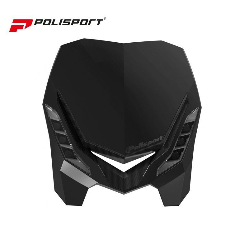 Polisport Headlight E-Blaze Black/ Black