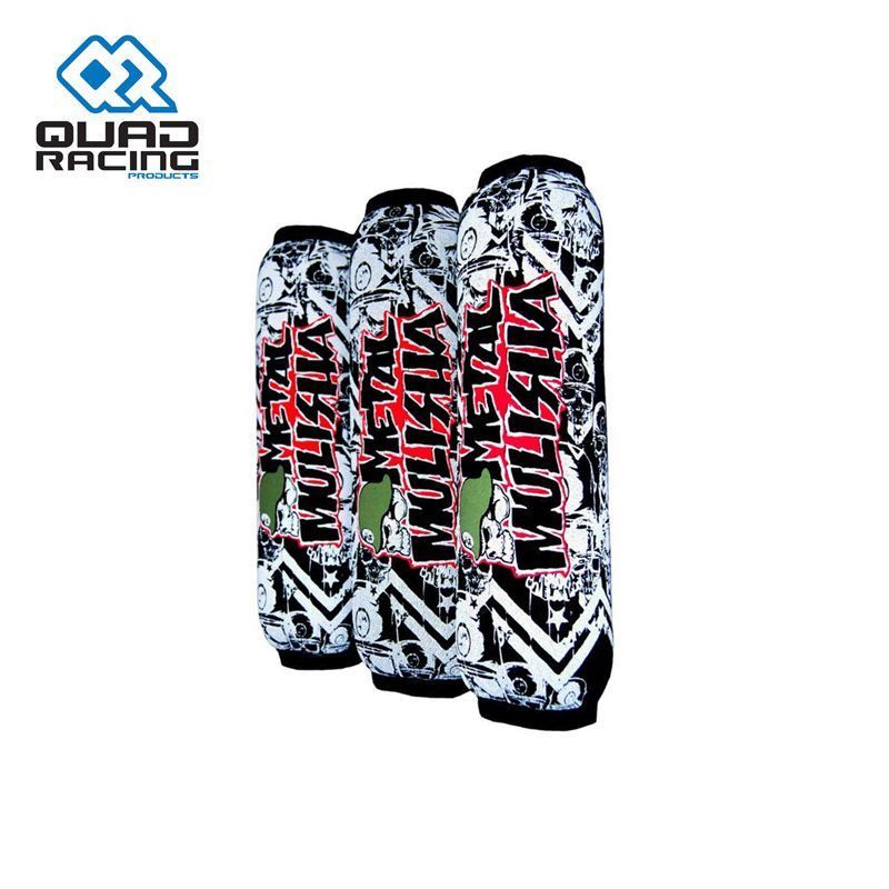 QR Shock Covers Metal Mulisha Yamaha (Pack 3)