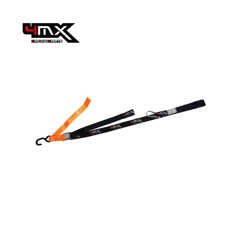 4MX Motocycles Tie Downs Orange (Width 38mm/ Lenght 2M)