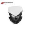 Porta Farol Polisport Lookos Evo C/ Bateria Incorporada Branco/ Preto