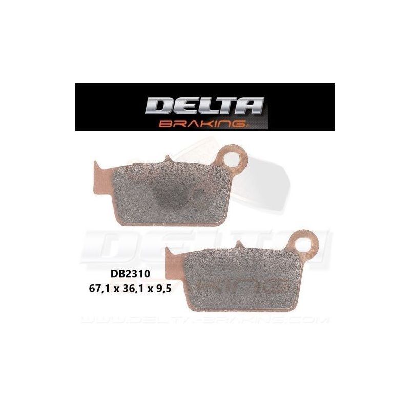 Pastilhas de Travão Trás Delta Braking YZ/WR/KXF250/450