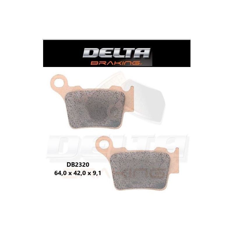 Pastilhas de Travão Trás Delta Braking  KTM SX200-250-450