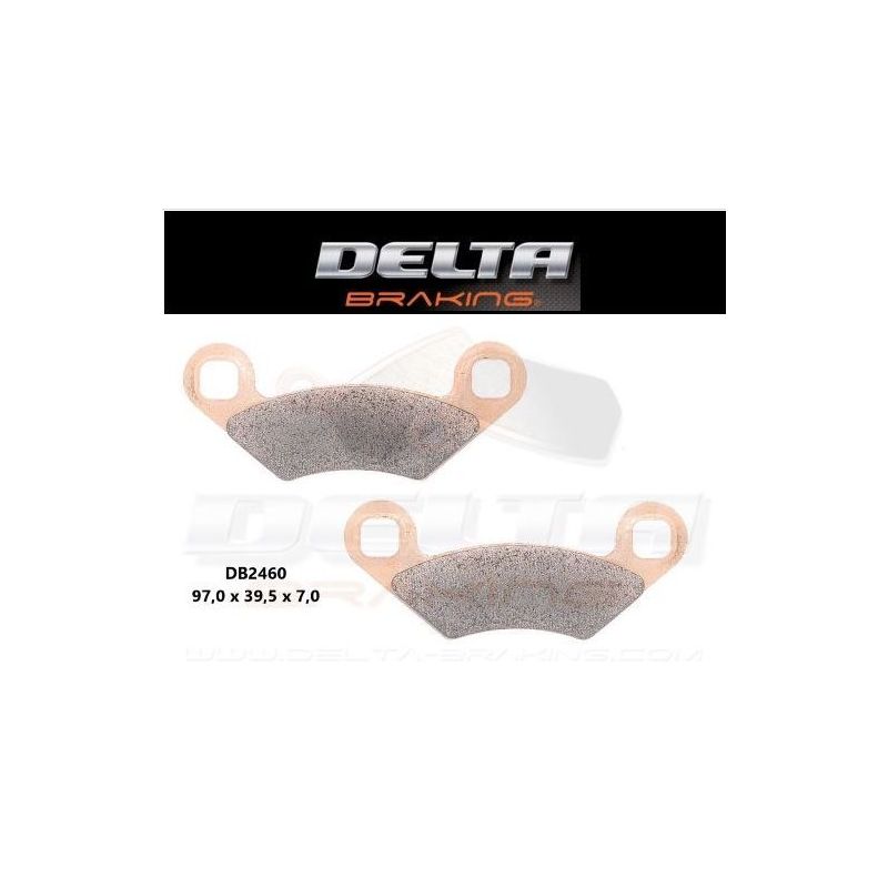 Front Brake Pads Delta Braking CAN-AM POLARIS