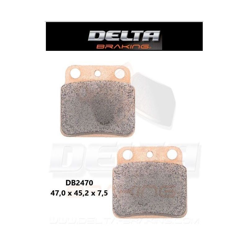 Pastilhas de Travão Trás Delta Braking LTZ400 02-13 LTR450 06-11