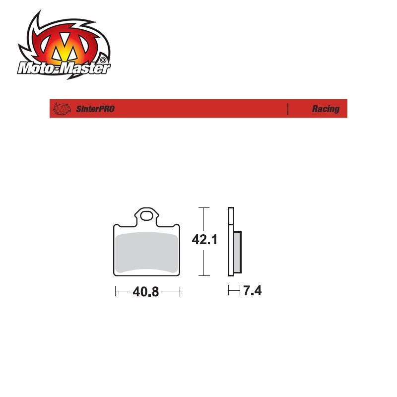 Pastilhas de Travão Trás Racing Moto Master SX 85 2011- TC85 2014-