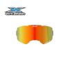 Lenses Red EKS for Goggles Lucid