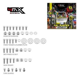 Full Plastic Fastener Kit 4MX Suzuki RMZ250 07-09 47pcs