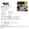 Kit Parafusos p/ Plásticos 4MX Yamaha YZF250 14-18 YZF450 14-17 68pcs