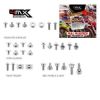 Kit Parafusos p/ Plásticos 4MX Honda CRF250R 14-17 CRF450R 13-16 32pcs