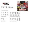 Full Plastic Fastener Kit 4MX Honda CRF250R 18-22 CRF450R 17-22 34pcs