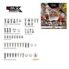 Kit Parafusos p/ Plásticos 4MX KTM SX/SXF 125-450 11-15 EXC/EXC-F 125-530 12-16 54pcs