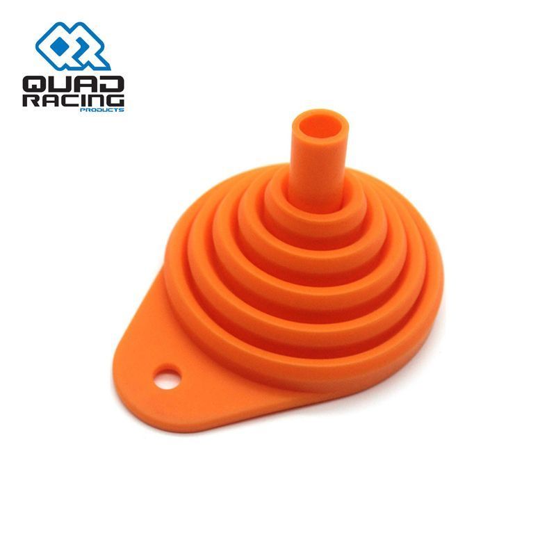 Funil Silicone QR Laranja