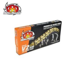 Moto Master Chain 520 120 Links Gold V2