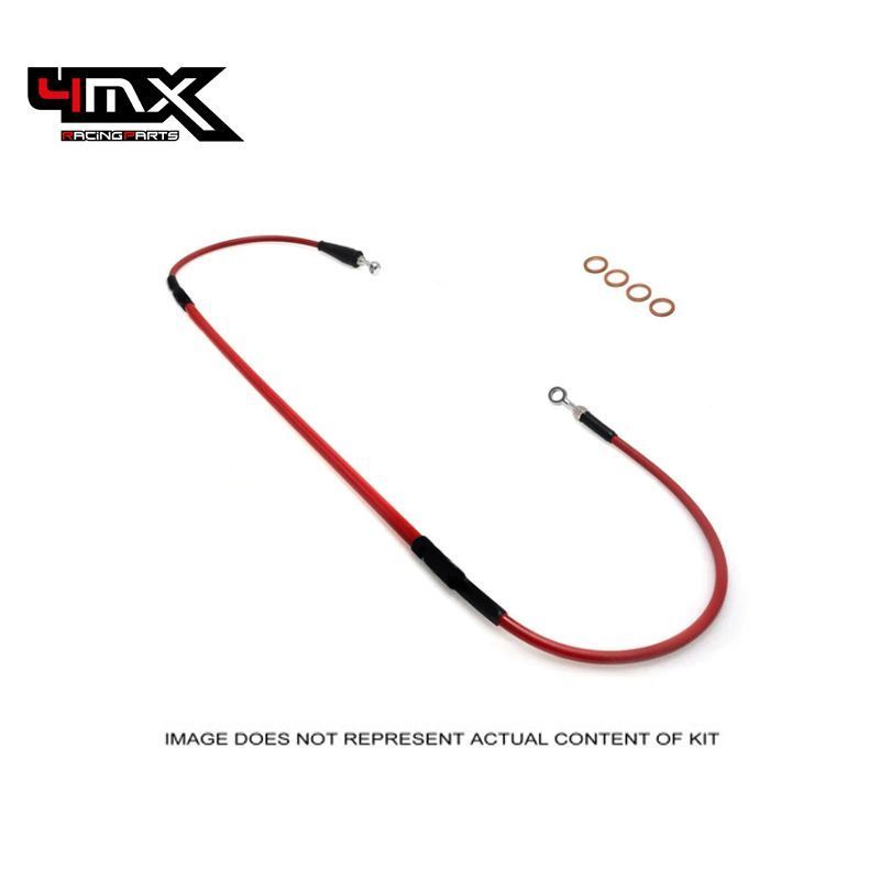 Kit Tubo Travão Malha-aço Frente e Trás 4MX Yamaha DTR 125 R